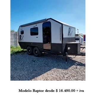 CAMPER OFF ROAD MODELO RAPTOR